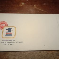 Vintage Never Used United States Postal Service First Day Of Issue Envelopes From July 1-1972 3 Total For Sale.