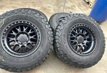 Rines nuevos 17*9 para Toyota Tacoma Chevy Silverado Con llantas 285/70/17 Bfgoodich