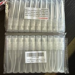 Mini Perfume Cologne Sample Bottle