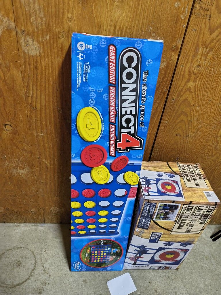 Connect 4 And Axe Throw
