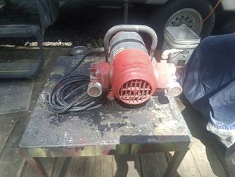 Heavy Duty GE construction vacuum pump, Works Great. $40.00.