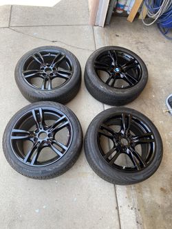 BMW OEM M Sport Wheels With Tires 