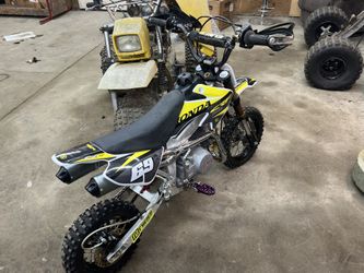 Piranha 140 aluminum frame pit bike