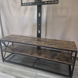 Tv Stand With Mount And Outlet 