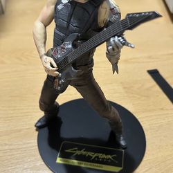 Cyberpunk Figurine Johnny Silver hand