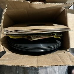 Old Records 78”s And LP Vinyl Records