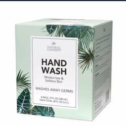 Natural Concepts Handwash 8 fl oz, 6-pack NEW 48 FL OZ Total!
