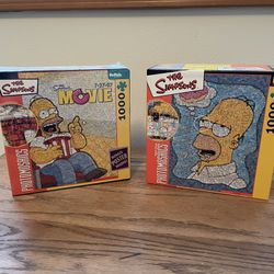 Two Simpsons Puzzles Both For $15