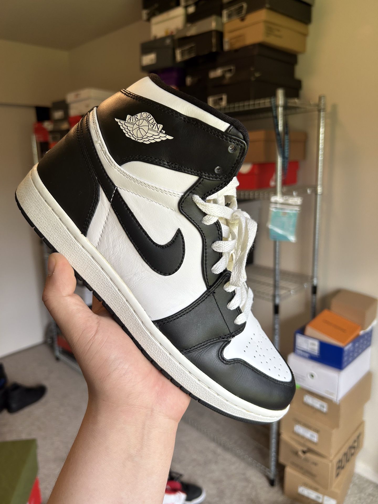 Jordan 1 Black And White Size 10.5