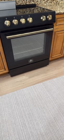 FORNO Espresso 30" Electric Range DOOR ONLY! FFSEL6012-30BLK