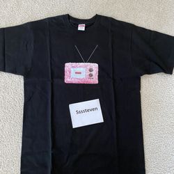 Supreme SS18 TV Tee Black Sz XL