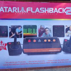 Atari Flashback 2 Classic Console – 40 Built-in Games, Boxed!