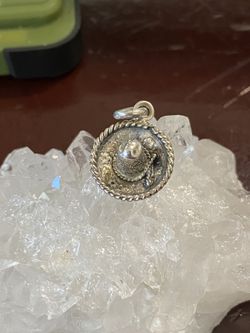 Sterling Silver Sombrero Hat