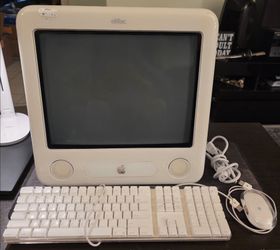 Apple eMac G4 A1002 1.25 GHz 17" CRT 512 MB DDR SDRAM All-in-One Computer Tested Working