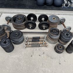 530LBS Of Standard Weights And Bars