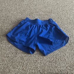 Blue Lululemon Shorts