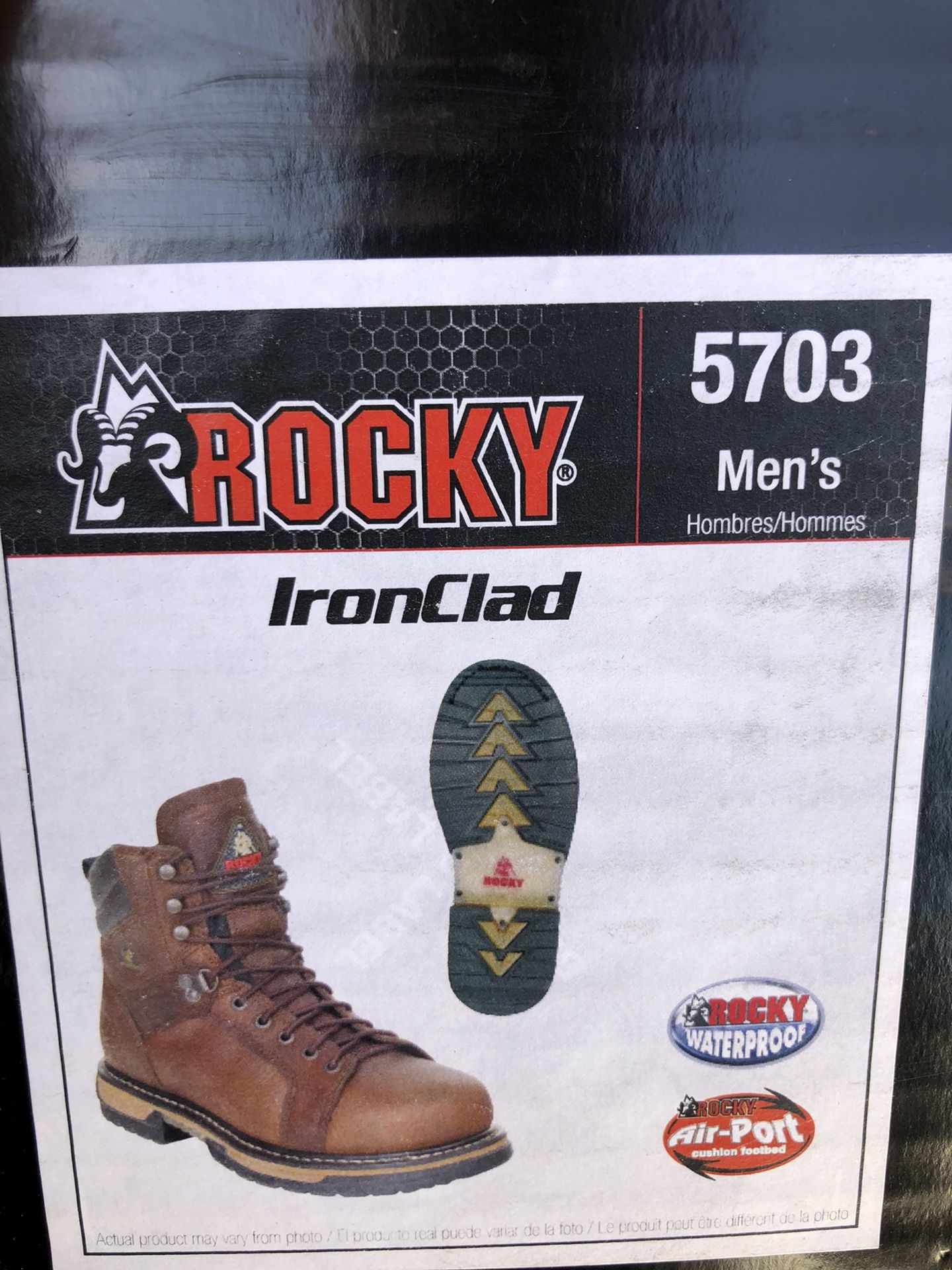 Rocky Ironclad 5703 work boot 11W