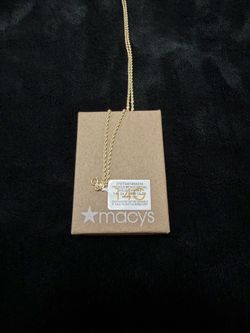14k gold rope chain necklace