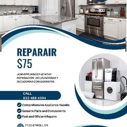 Repairs Refrigerators WASHER AND Dryer 🎈 