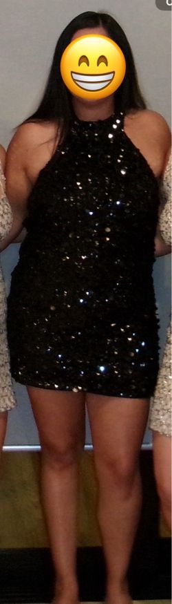 Black sparkly dress