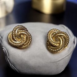 Vintage GIVENCHY Clip On Earrings 