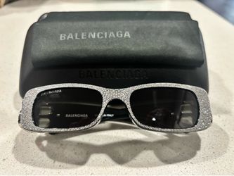 BALENCIAGA  RHINESTONE SUNGLASSES