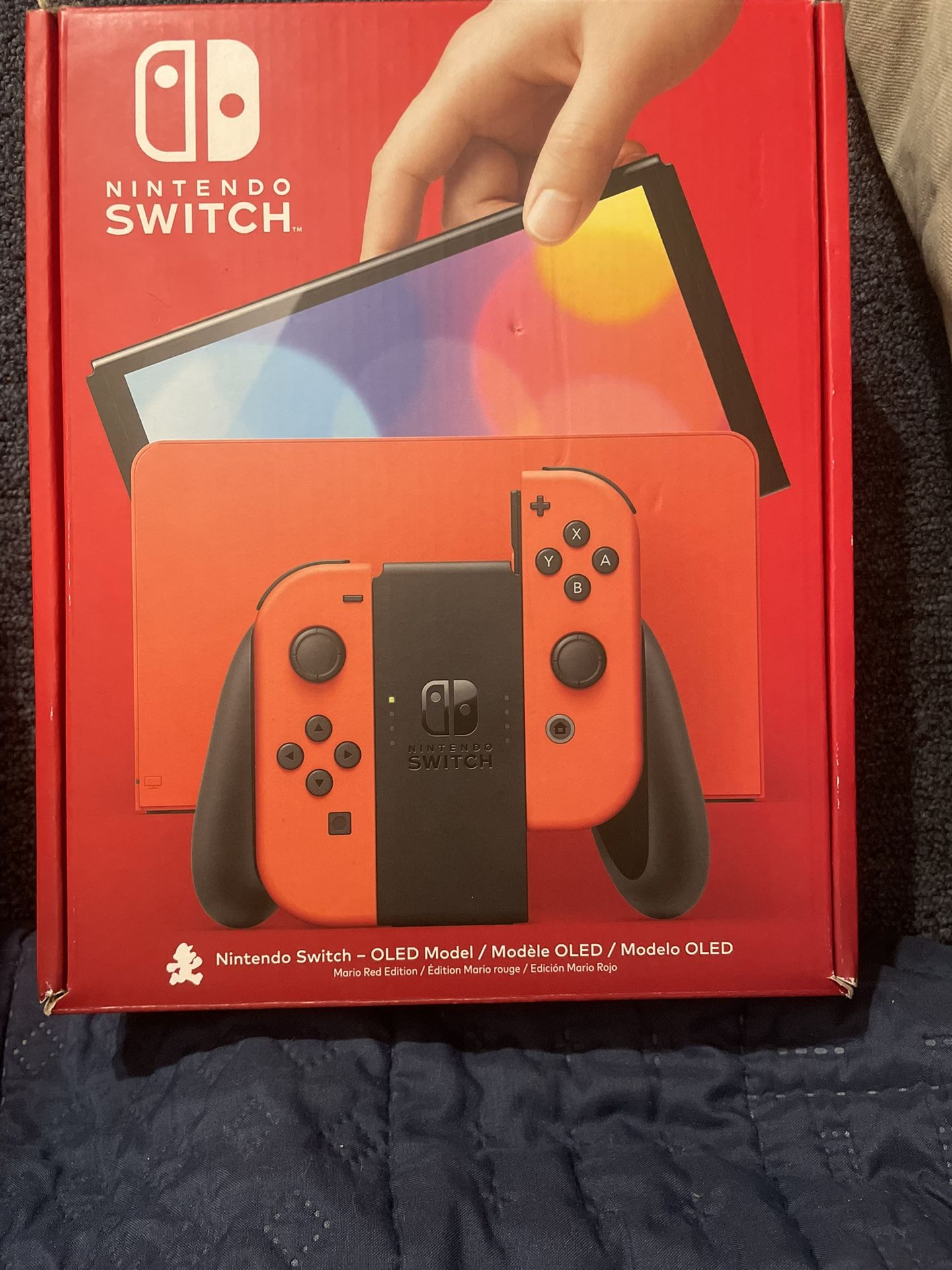 Mario Edition Nintendo Switch OLED