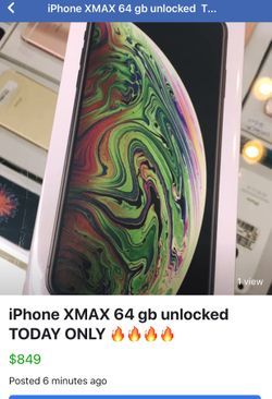 X Max 64gb Unlocked