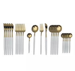 Silverware Kitchen Utensils 24pcs