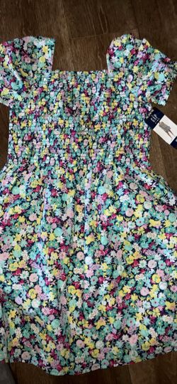 Gap Kids Floral Smocked Dress with Tags