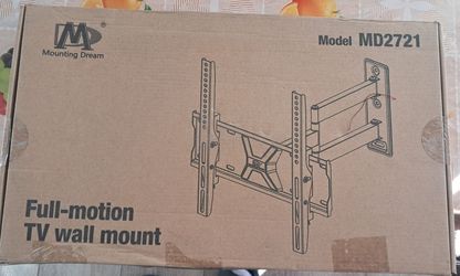 Full-mount TV wall mount