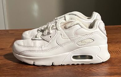 Nike Air Max 90 White Kids size 1Y