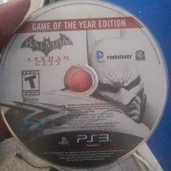 I'm Selling This Video Game For Ps3 Console Called Batman Arkam City Ps3 Video Game 