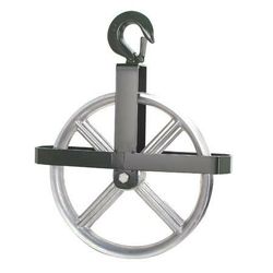 Scaffold Hoist Pulley 12" 1000LB (Green)