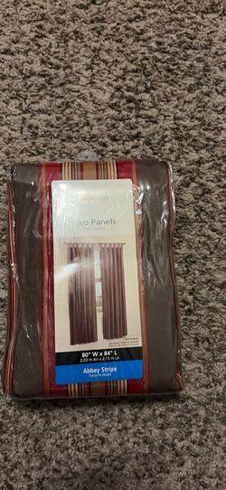 Two panel curtains