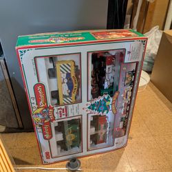 1990 Melody Christmas Train By Echo Plays 3 Melodies Sound Lights Music 18 Piece