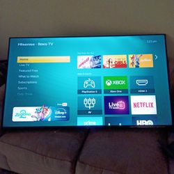 Hisense roku tv 58"