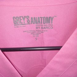 Grey's Anatomy Scrub Top Sz Sm