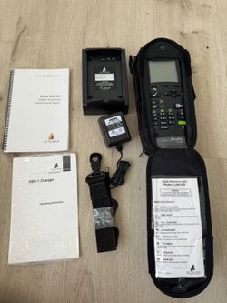 Acterna MicroStealth MS1400 Signal Level Meter Kit Charger Case Manuals
