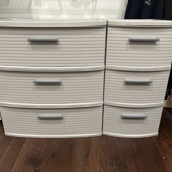 6-Drawer Plastic Storage Organizer Set – Great Condition