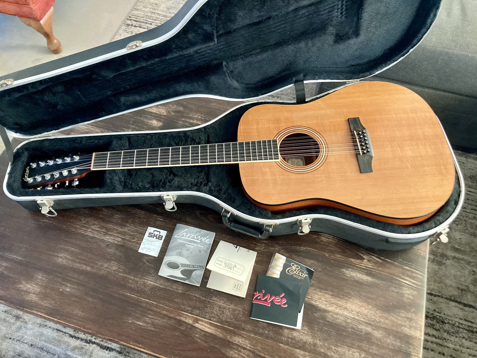 Larrivee D-02 12 String Acoustic Guitar