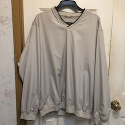 Izod pull over windbreaker light weight jacket