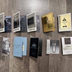 Men Perfume samples 10 pcs
