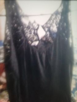 Black Lace Women's Shirt 