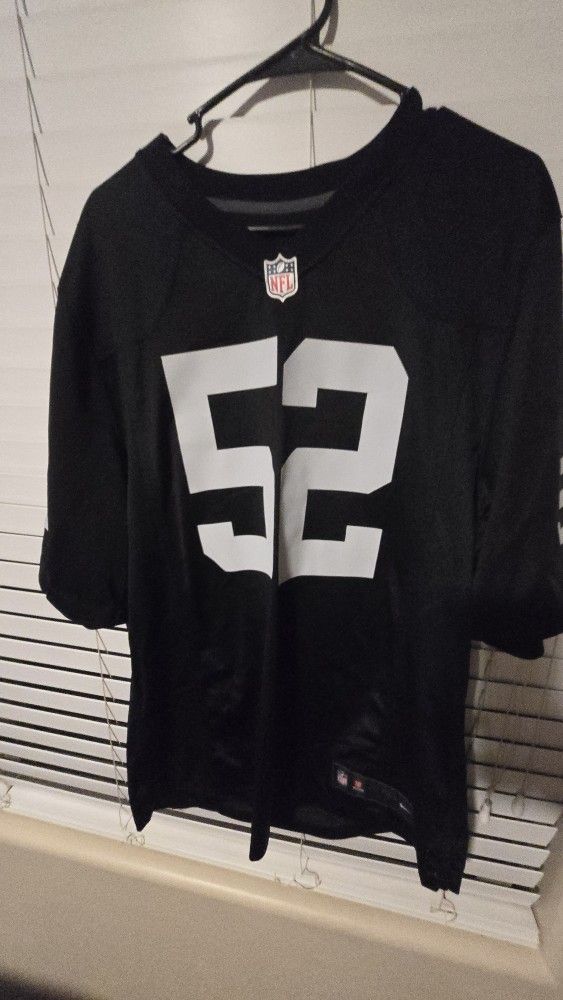 4 Raiders Jerseys All Like New Condition Or Good Condition 
