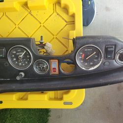 MG parts( dash, windshield with frame, and Convertible top with frame)