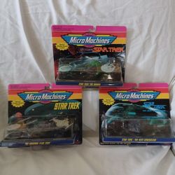 1993 Star Trek Micro Machine Lot