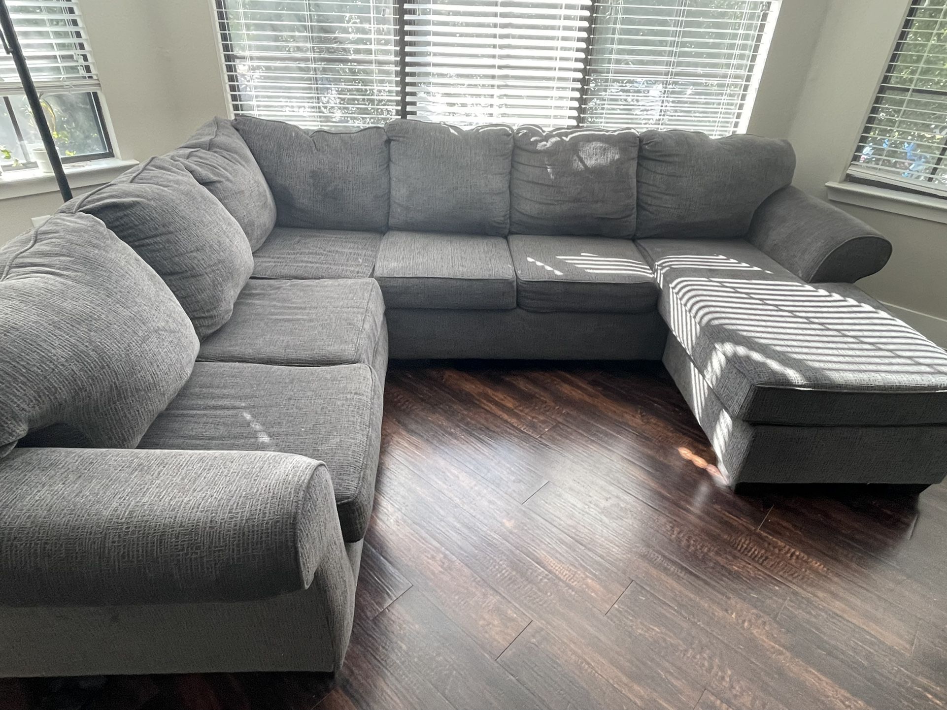 Super Comfortable Like New Sectional