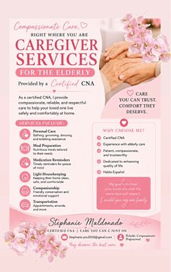 In need of a caregiver for your loved one?