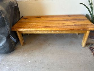 Rustic  Wood Table/Bench